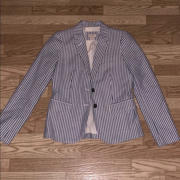 J. Crew Jackets & Blazers - Jcrew striped blazer